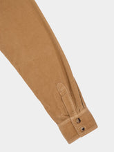 Saint Laurent Beige Corduroy Overshirt