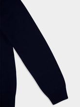 Gucci Dark Blue Sweater Gucci Intarsia