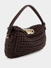 Gucci Double G Brown Small Top Handle Bag