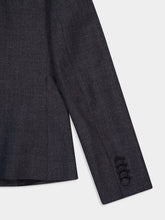 Gucci Grey Single Breasted Wool Grisaille Jacket