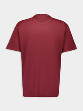 Gucci Rosso Ancora Red Cotton T-Shirt with Print