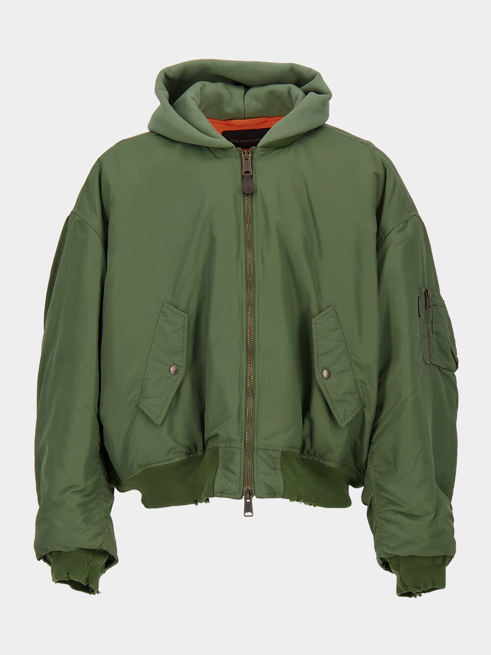 Dark Green Bomber Jacket