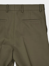Gucci Forest Green Wool Gabardine Trousers