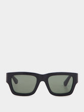 Gucci Black Sunglasses With Dark Tortoiseshell Acetate Tips