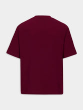 Gucci Rosso Ancora Cotton Jersey T-Shirt with Embroidery