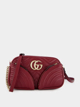 Gucci Rosso Ancora GG Marmont Small Shoulder Bag