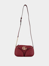 Gucci Rosso Ancora GG Marmont Small Shoulder Bag