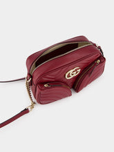 Gucci Rosso Ancora GG Marmont Small Shoulder Bag