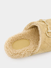 Gucci Beige Horsebit Mule