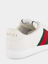 Gucci White Leather Screener Sneaker