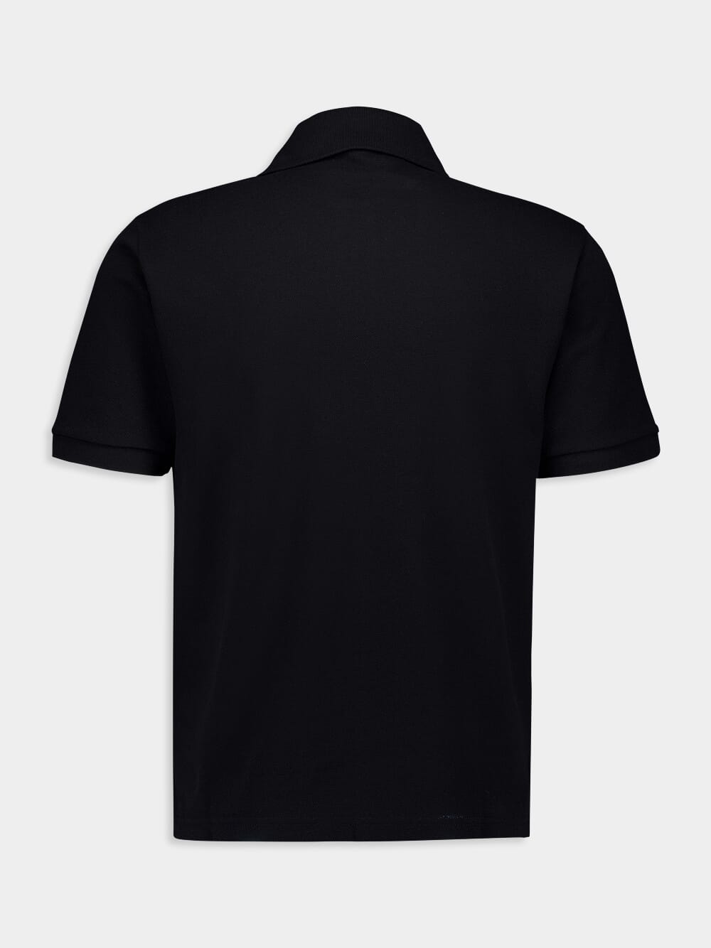 Black Cassandre Polo Shirt in Piqué