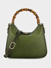 Gucci Petite Green Diana Leather Hobo Bag