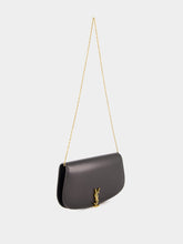 Saint Laurent Black Chain Shoulder Bag in Soft Leather