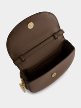 Stella McCartney Brown Logo Charm Shoulder Bag