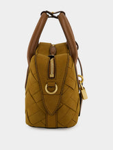 Stella McCartney Brandy Ryder Woven Suede-Effect Bag