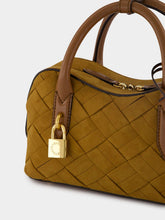Stella McCartney Brandy Ryder Woven Suede-Effect Bag