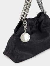 Stella McCartney Black Falabella Drawstring Crossbody Bag