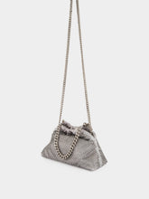 Stella McCartney Silver Falabella Mini Crystal Handbag