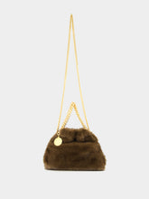 Stella McCartney Coffee Brown Falabella Drawstring Mini Bag