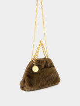 Stella McCartney Coffee Brown Falabella Drawstring Mini Bag