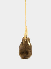 Stella McCartney Coffee Brown Falabella Drawstring Mini Bag