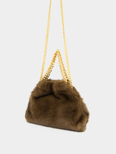 Stella McCartney Coffee Brown Falabella Drawstring Mini Bag