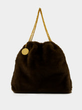 Stella McCartney Coffee Brown Falabella Medium Drawstring Bag