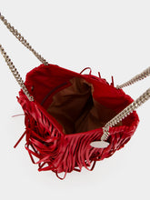 Stella McCartney Red Falabella Medium Drawstring Handbag