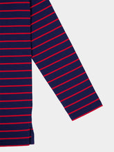 Valentino Garavani Chez Valentino Striped Long Sleeve Top