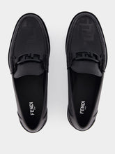 Fendi Black Fendi O’Lock Loafers