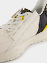 Fendi White Flow Leather Trainers