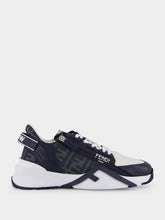 Fendi Blue FF jacquard Fendi Flow Sneakers