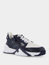 Fendi Blue FF jacquard Fendi Flow Sneakers
