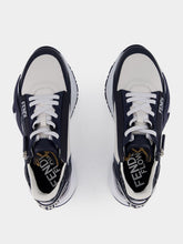 Fendi Blue FF jacquard Fendi Flow Sneakers