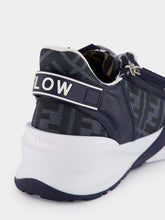 Fendi Blue FF jacquard Fendi Flow Sneakers