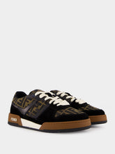 Fendi Brown Match Sneakers