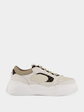 Fendi White Force Leather Low-Top Sneakers