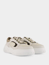 Fendi White Force Leather Low-Top Sneakers