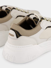 Fendi White Force Leather Low-Top Sneakers