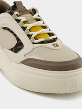 Fendi Brown Force Leather Sneakers