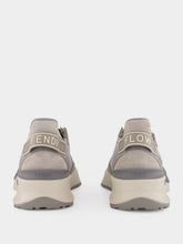Fendi Grey Flow Mesh and Suede Sneakers