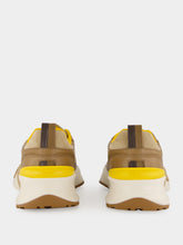 Fendi Flow Brown Leather Low-Top Sneakers
