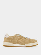 Fendi Beige Match Suede Sneakers