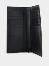 Brown FF Fabric Continental Wallet | PDP - Fashion Clinic