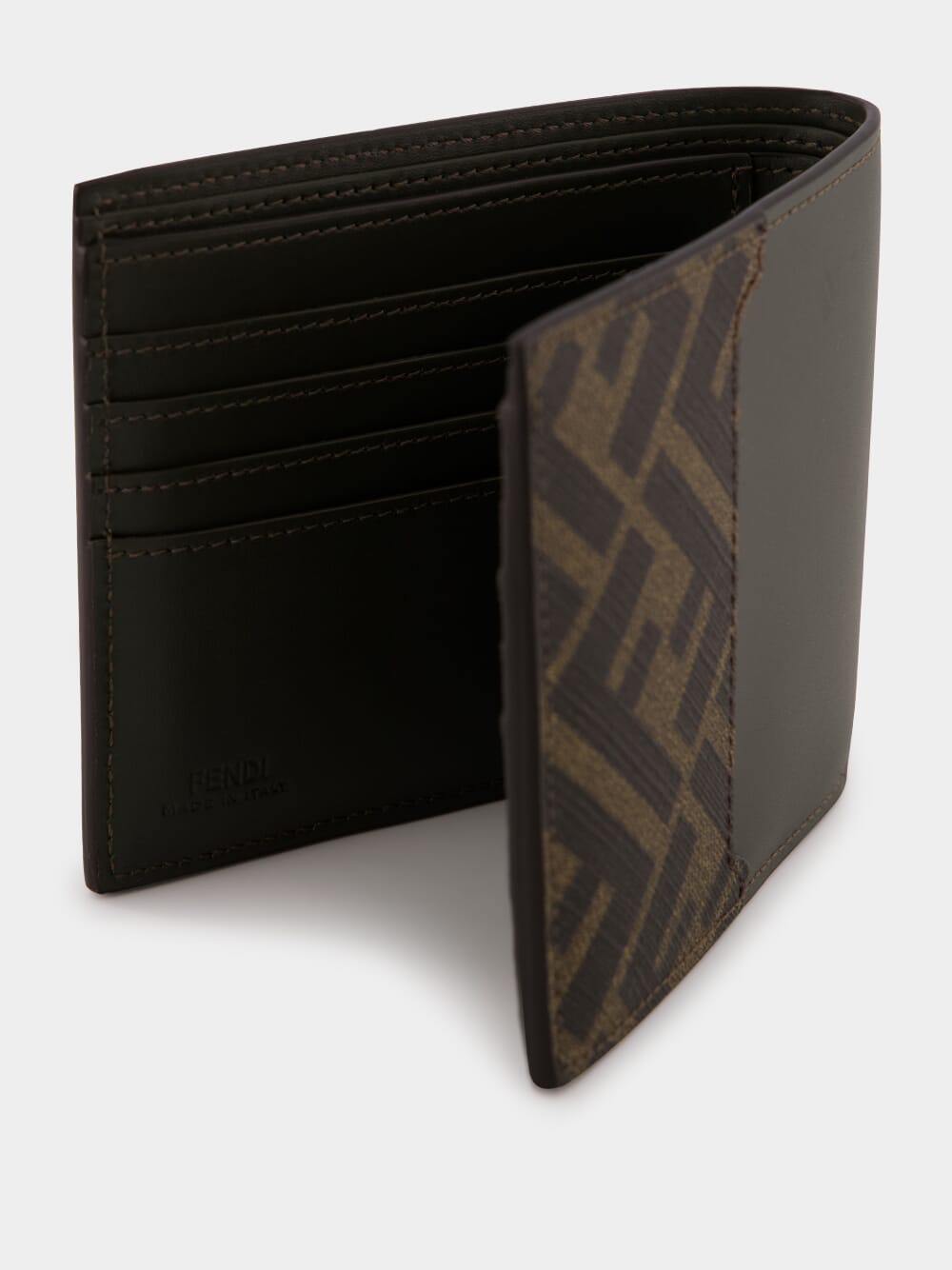 Khaki Green FF Bi-fold Wallet