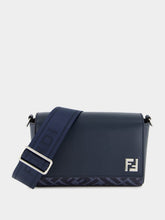 Fendi Dark Blue FF Squared Compact Bag