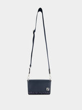 Fendi Dark Blue FF Squared Compact Bag