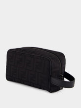 Fendi Black FF Nylon Small Toiletry Case