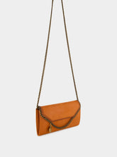Stella McCartney Tangerine Falabella Continental Crossbody Bag
