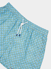 Fedeli Blue Madeira Sustainable Swim Trunks